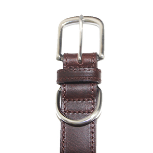 Op Maat Gemaakte Nieuwe Brede Koeienhuid Anti Wurging Hondenhalsband Verstelbare Premium Leren Hondenhalsband Voor Middelgrote En Grote Honden - Product Image 6