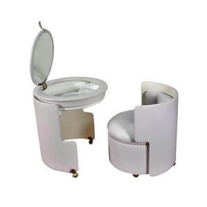 طاولة زينة إيطالية مميزة مع مرآة وأدراج طاولة مكياج خشبية فاخرة لغرفة الفتيات - Product Image 2