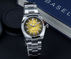 Montres-bracelets pour couple Cronos EX 36 mm NH35 PT5000 Miyota9015 automatiques avec verre saphir, bracelet brossé, 10 ATM L6032 L6019 L6042M - Product Image 5