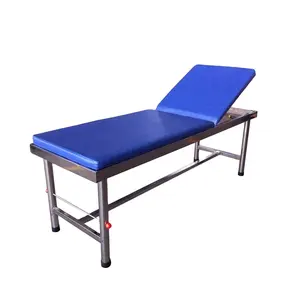 BT-EA012 Anti-Skidding Stainless Steel Hospital Medical Clinic Furniture Couch Table Examination Bed