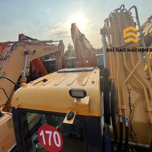 Excavadora de cadenas Hyundai 225LC-9S de 22.5 toneladas en excelentes condiciones para sitios de construcción y trabajos de infraestructura - Product Image 4