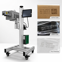 Nuevo Codificador Láser de CO2 de 60W con Soporte para Formatos DXF/BMP/AI para Fecha de Caducidad y Código de Lote en Botellas, Películas y Cartones
