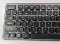 Keyboard portabel Mini, 2.4G BT Mode ganda nirkabel dengan Touchpad dan penerima Nano Usb