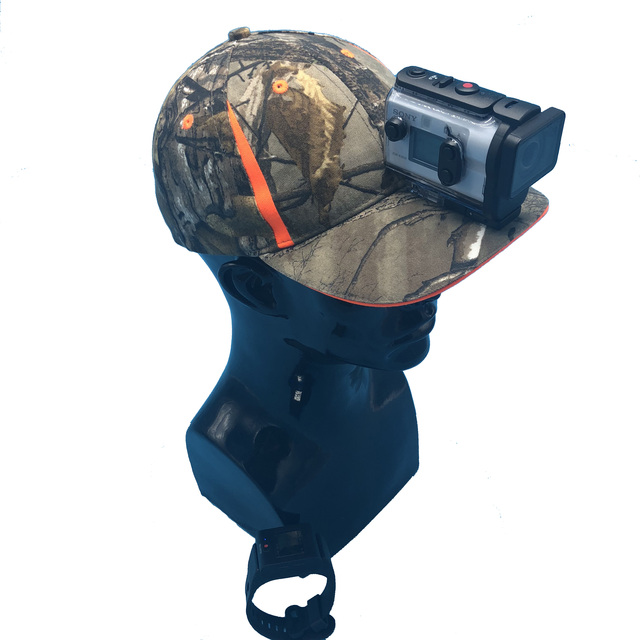 Design Camera Portable Led Lamp Hat With LED Light Baseball Hat for Camping Running and Fishing