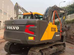 Excavateur d'occasion Volvo EC150 d'origine en bon état à vendre Moteur rotatif Volvo EC150 à faible durée de fonctionnement - Product Image 2