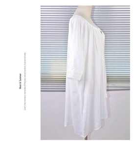 Bikini grande taille <span class=keywords><strong>maillot</strong></span> de bain Protection solaire en mousseline de soie haut de plage vêtements femmes <span class=keywords><strong>2023</strong></span> vêtements de vacances Bikini couvrir - Product Image 4