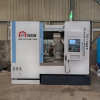 Máquina Herramienta Combinada de Torneado y Fresado CNC de Alta Calidad con Torreta Motorizada BMT55, Contrapunto Hidráulico y Mandril