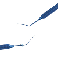 Spatule irisienne professionnelle conçue pour la séparation des synechies et la manipulation de l'iris en chirurgie ophtalmique