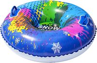 Tapis de neige gonflable en PVC écologique, épaissi, avec fonction anti-retournement pour le plaisir des adultes lors du ski hivernal, des luges et des tubes à neige