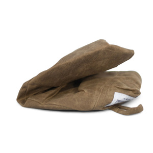 <b>Canvas</b> pet food bag, pet water and food bowl, foldable portable dog treat bowl - Product Image 5