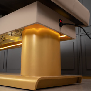 Base de Acero Inoxidable para Camilla de Masajes Hyundai, 4 Motores, Modo Gravedad Cero, Diseño Moderno para Sala de Estar o Salón de Belleza - Product Image 5