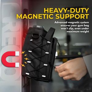 Bolsa Magnética de Poliéster para Botella de Agua, para Gimnasio, con Bolsillo para Teléfono, Portavasos Magnético, Estuche de Uso Especial - Product Image 3