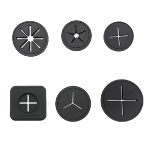 Custom PVC TPU TPR Rubber Earphone Hole <b>Patch</b> <b>Sew</b> <b>On</b> Cable Port Label for Sports Bags and Garments - Product Image 1