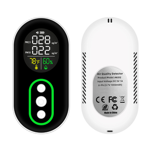 4 In 1 Portable PM2.5 <strong>Sensor</strong> <strong>Air</strong> <strong>Particle</strong> Meter <strong>Air</strong> Pollution Monitor <strong>Dust</strong> Detector For Camping - Product Image 1