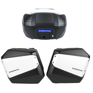 Ensemble de 3 sacoches de bagages pour moto <span class=keywords><strong>Honda</strong></span> XL750 Transalp, sacoche latérale gauche/droite, boîte de rangement 50L+33L+30L - Product Image 2