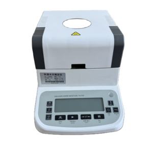 เครื่องวัดความชื้นแบบดิจิตอลจอแสดงผล LCD เครื่องวิเคราะห์ความชื้นในดินสำหรับอาหาร/ธัญพืช/พลาสติก/ยางสำหรับใช้ในห้องปฏิบัติการ - Product Image 4