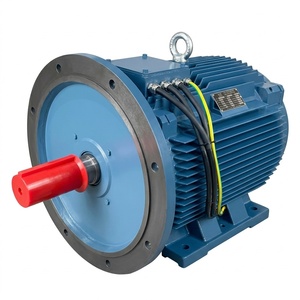 Motores trifásicos de velocidad ajustable para elevadores, sin escobillas, IPM, para vehículos eléctricos, con ventilador de refrigeración forzada, 11 kW/300 kW, motor PMSM - Product Image 1