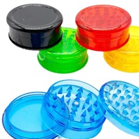 2025 Logo personnalisé Portable meilleure vente briquets broyeur d'herbes en plastique acrylique et accessoires pour fumer