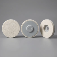 Disque de polissage en feutre de laine pour acier inoxydable, métal, bois, meubles, haute qualité