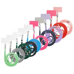 Adjustable Mobile Cell Phone Strap Crossbody Phone Lanyard Wrist Case Cell For Iphone Patch Lanyard chaines a telephone
