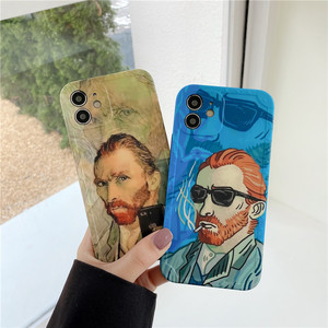 Vincent Willem Van Gogh-<span class=keywords><strong>funda</strong></span> de silicona personalizada, pintura acrílica mate, <span class=keywords><strong>oficial</strong></span>, original, para <span class=keywords><strong>iphone</strong></span> 11 y <span class=keywords><strong>12</strong></span> series - Product Image 1