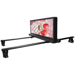 จอแสดงผลบนหลังคารถยนต์ P2.5 แบบไร้สายสำหรับรถแท็กซี่ พร้อมไฟ LED และมาตรฐาน IP65 - Product Image 1