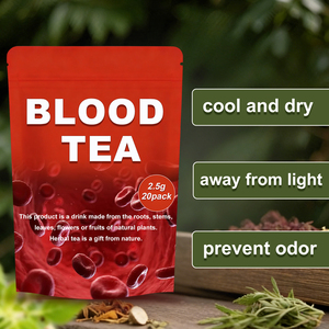 Chinaherbs Meilleure vente Thé pour la tension artérielle mélangé, compléments alimentaires naturels à base de plantes, qualité supérieure, sachet naturel, végétalien, sans OGM - Product Image 4