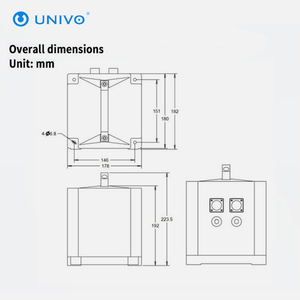 Univo UBTU1000, Giroscopio de Fibra Óptica, Unidad de Sensores Inerciales, Sistema de Referencia Azimutal para Navegación de Excavadoras de Carbón, OEM RS422 - Product Image 6