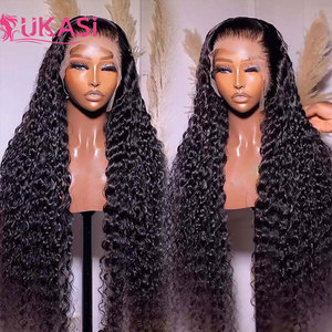 Perruques Body Wave en cheveux humains naturels, entièrement en dentelle HD transparente, pré-épilées, densité 180%, cheveux vierges 12A, douces <span class=keywords><strong>et</strong></span> durables - Product Image 2