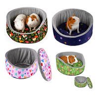 Sacs d'alimentation en foin de lapin Champignon Cochons d'Inde Distributeurs de stockage suspendus Petits animaux domestiques pour Chipmunks Hamsters et lapins