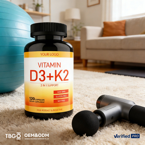OEM/ODM <strong>Vitamin</strong> D3 <strong>50000</strong> IU K2 MK7 Softgel <strong>Vitamin</strong> <strong>d</strong> 3 Capsule For Bone Health Dietary Supplement Immune Support - Product Image 2