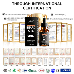 Olio per <span class=keywords><strong>Barba</strong></span> all'Acido Ialuronico a Base di Erbe, Profumo Personalizzato, Etichetta Privata, Olio Naturale e Biologico per la Crescita di <span class=keywords><strong>Capelli</strong></span> e <span class=keywords><strong>Barba</strong></span> per Uomini - Product Image 4