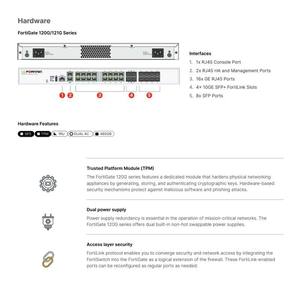 Firewall Fortigate FG-121G Hardware + Licencia de Protección Unificada Contra Amenazas, 1 Año, 10 Gbps de Rendimiento, 1,000,000 Sesiones - Product Image 5