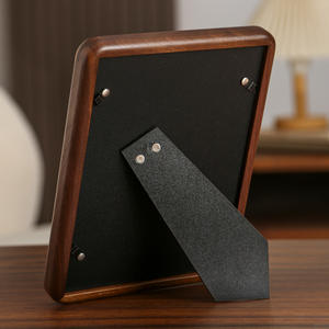 Bois de teck noir de noyer, écologique, créatif, de qualité supérieure, avec mortaise et tenon, 6x7/8x10 pouces, personnalisable, coins arrondis - Product Image 2