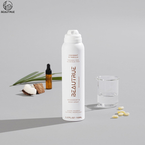 Vaporisateur déodorant naturel personnalisé à la noix de coco et à la vanille pour hommes et femmes parfum en spray pour corps et cheveux - Product Image 1
