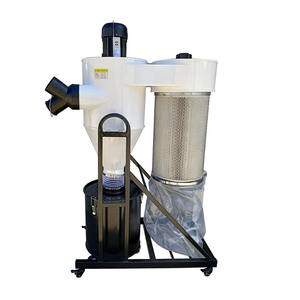 Dépoussiéreur cyclone 1HP avec filtre <span class=keywords><strong>HAPE</strong></span>/Extracteur de filtre à sac autonettoyant électrique avec <span class=keywords><strong>tambour</strong></span> de collecte 50L - Product Image 1