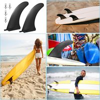 Aileron central en nylon amélioré de 9 pouces pour le surf Aileron universel détachable de remplacement SUP US Box Fin
