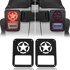4x4 Offroad Taillight Guard <strong>Cover</strong> Rear <strong>Tail</strong> <strong>Light</strong> Protector for <strong>Jeep</strong> <strong>Wrangler</strong> JK 2007-2017 Brake <strong>Light</strong> <strong>Cover</strong> - Product Image 6