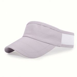 Wholesale Unisex Sun Visor Caps Summer Stretch Elastic Visor Hat Custom Visors Cap Golf Caps - Product Image 2