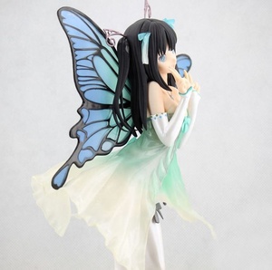 Statuette di Personaggi Anime OEM di Alta Qualità, Figura Femminile Sexy <span class=keywords><strong>con</strong></span> Belle Ali di Farfalla - Product Image 5