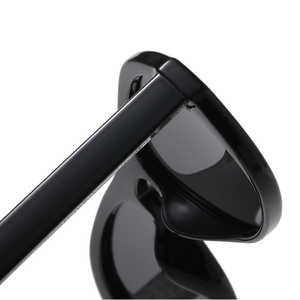 แว่นกันแดด UV 400 สีดำ ดีไซน์เนอร์ กรอบ PC พร้อมโลโก้ รุ่น 2026 ขายส่ง แว่นกันแดดทรงกลมสำหรับผู้ชาย - Product Image 5