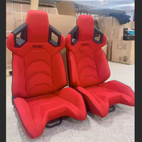 Sièges baquet Recaro en suède pour voiture, vente chaude OEM, sièges Recaro de haute qualité pour la course