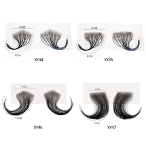 Bandes de <span class=keywords><strong>cheveux</strong></span> <span class=keywords><strong>naturels</strong></span> réutilisables faites à la main avec dentelle invisible et <span class=keywords><strong>cheveux</strong></span> de bébé pour femmes, vente en gros - Product Image 4