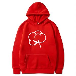 Men's Heavyweight Pullover Hoodie High Quality Streetwear <strong>Tracksuit</strong> in Denim Casual Winter Sweatshirt Puff Printing Wholesale - Product Image 2