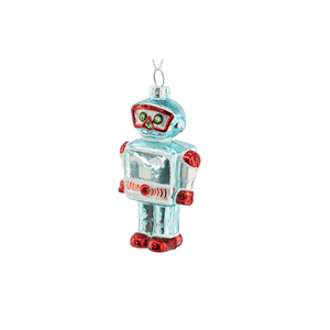 Ciondolo futuro spazio per bambini Robot in vetro soffiato a mano decorazioni natalizie in scatola regali di natale fiori <span class=keywords><strong>piante</strong></span> regali - Product Image 6
