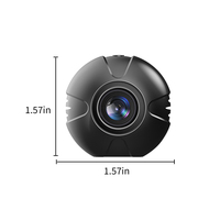 Caméra WiFi miniature intelligente X3 portable, objectif fisheye, HD, intérieur/extérieur, grand angle, vision nocturne, détection de mouvement, visualisation à distance, infrarouge
