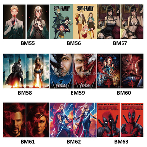 3D lenticular hình ảnh 3D lenticular Anime Poster bán buôn/tùy chỉnh 3D lenticular hình ảnh 3D lật - Product Image 4