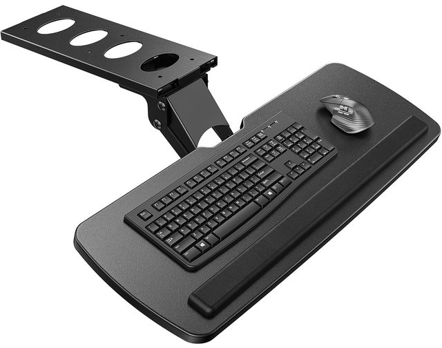 OEM ODM Under Desk Keyboard Tray 360 Degree Adjustable Mouse Platform  25 x 984 inch tray wrist rest 63 inch height adjustment s