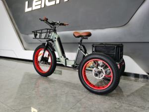 Three Wheeler Heavy Loading <strong>Adult</strong> 350W Electric City Bike Cargo Electric <strong>Tricycle</strong> For Old Elderly People - Product Image 3