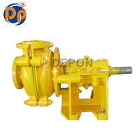 Pompa DEPUMP Heavy Duty Sump Dredge, Pompa Lumpur Kotoran Padat, Pompa Lumpur Pasir Horizontal Kepadatan Tinggi, Pompa Lumpur Emas